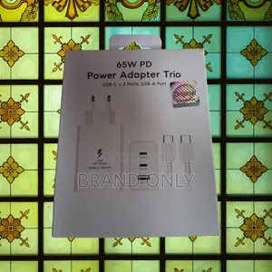 The Only Charger You Need: 65w Power Adapter Trio