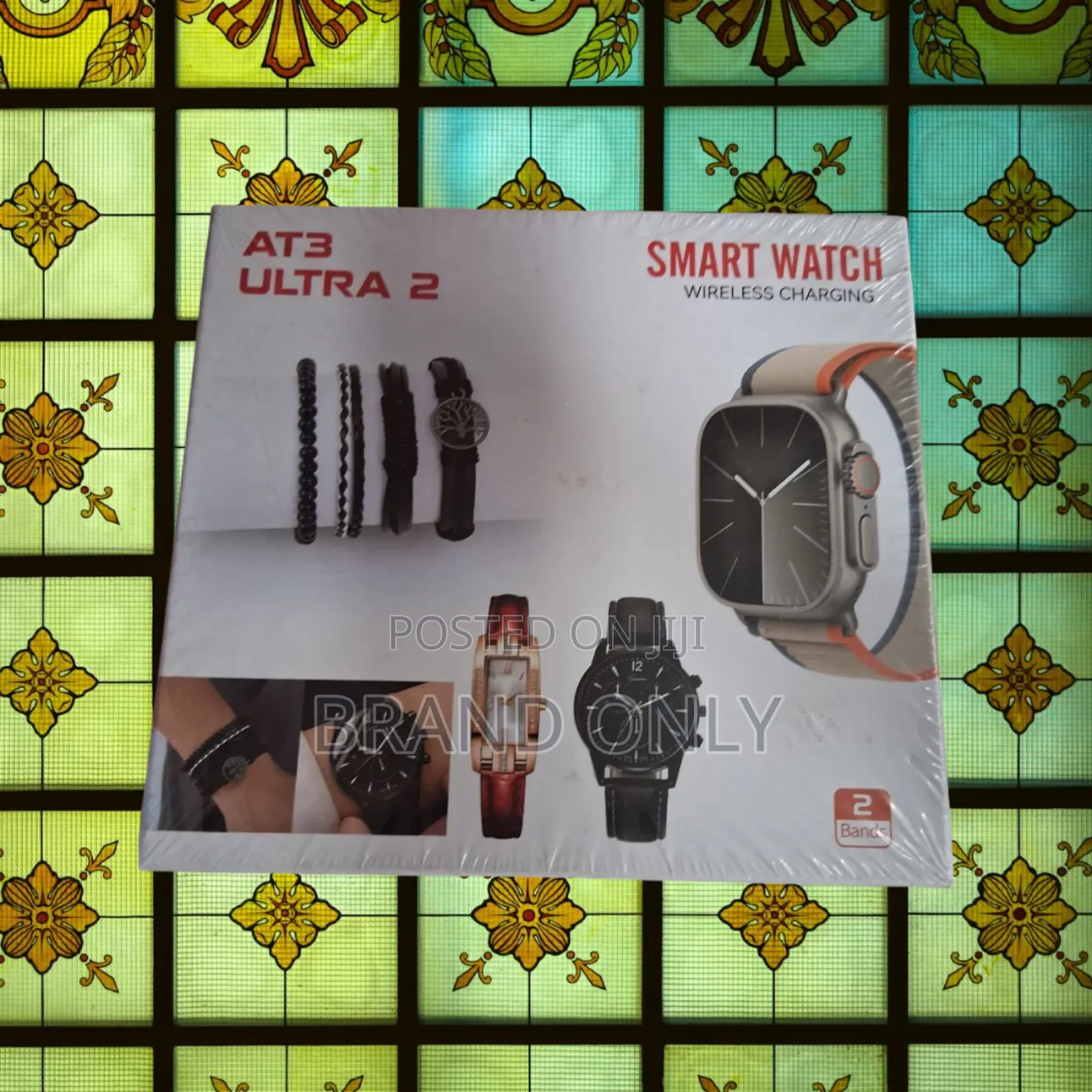 Smart Watch At3 Ultra 2 + 2 Luxury Bands