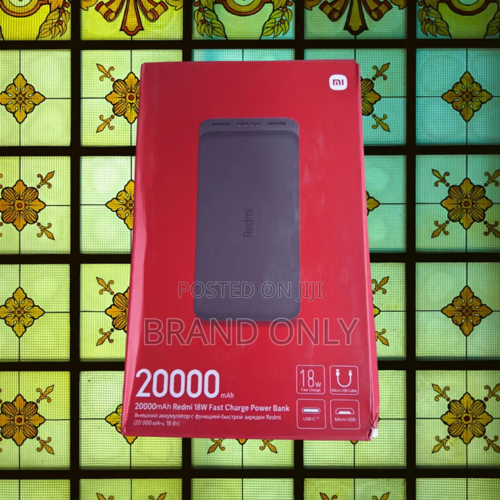 Massive 20,000mah Redmi Power Bank (18w)