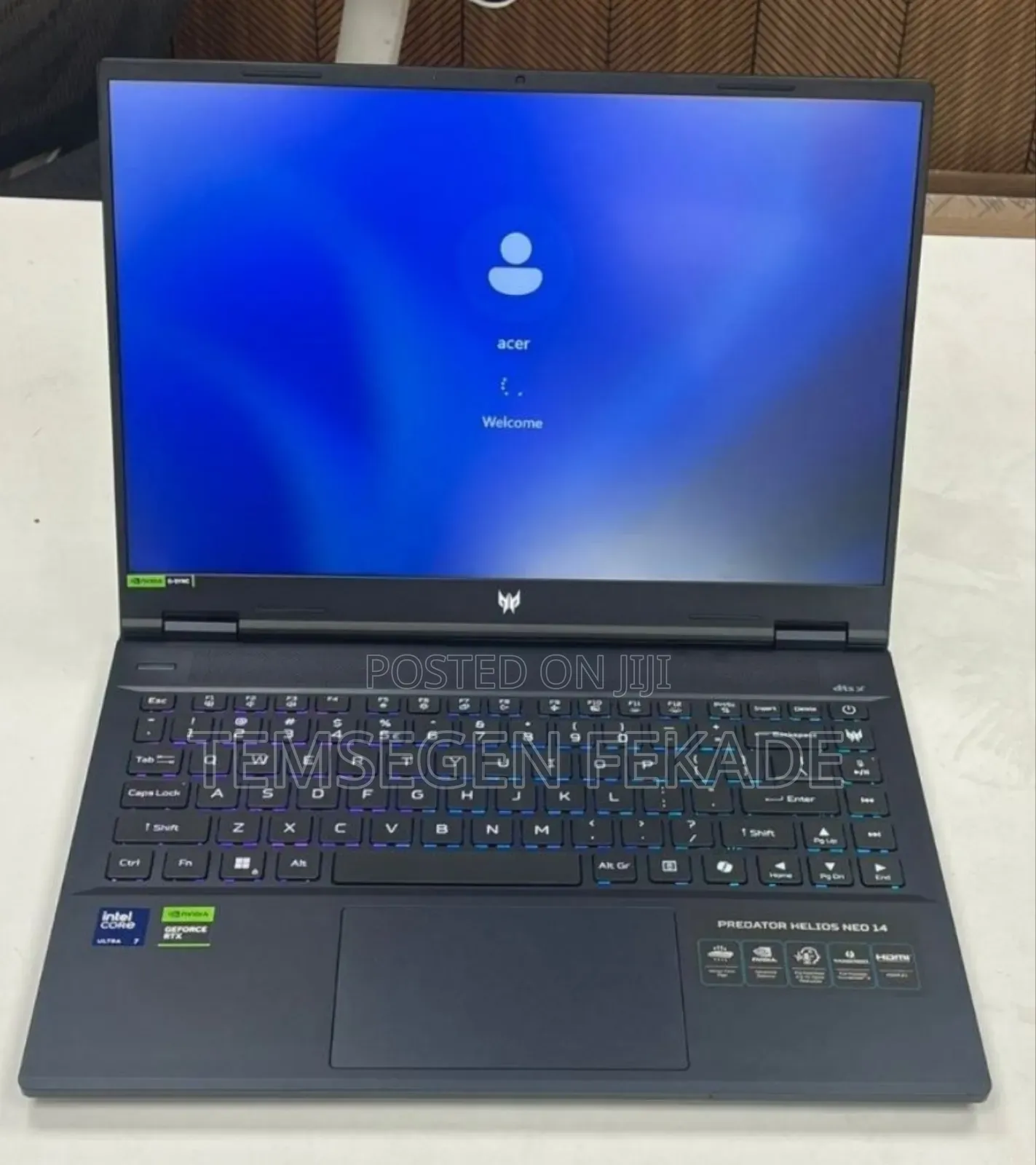 New Laptop Acer 16GB Intel Core Ultra 7 SSD 1T