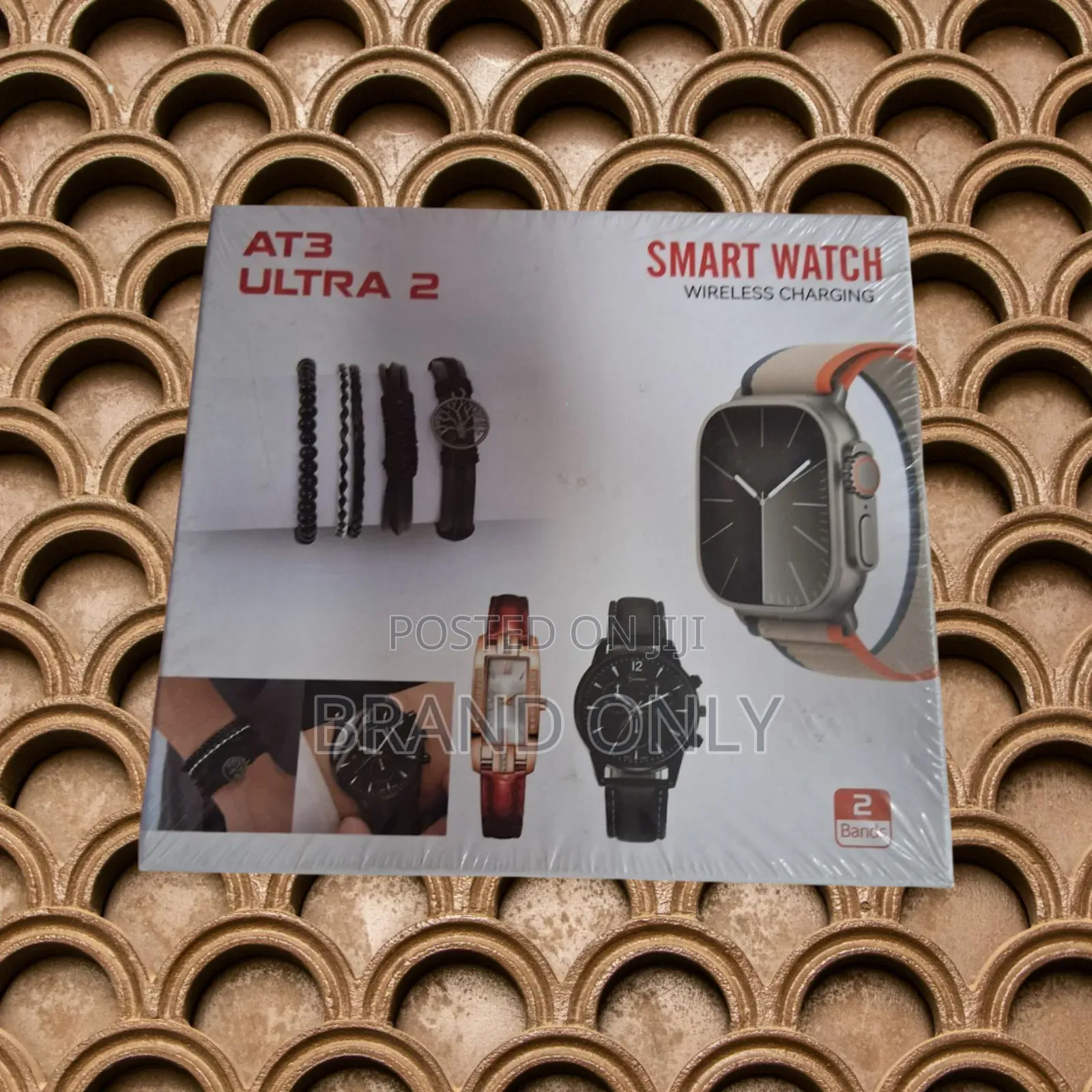At3 Ultra 2 Smart Watch With Exclusive Bracelet Set
