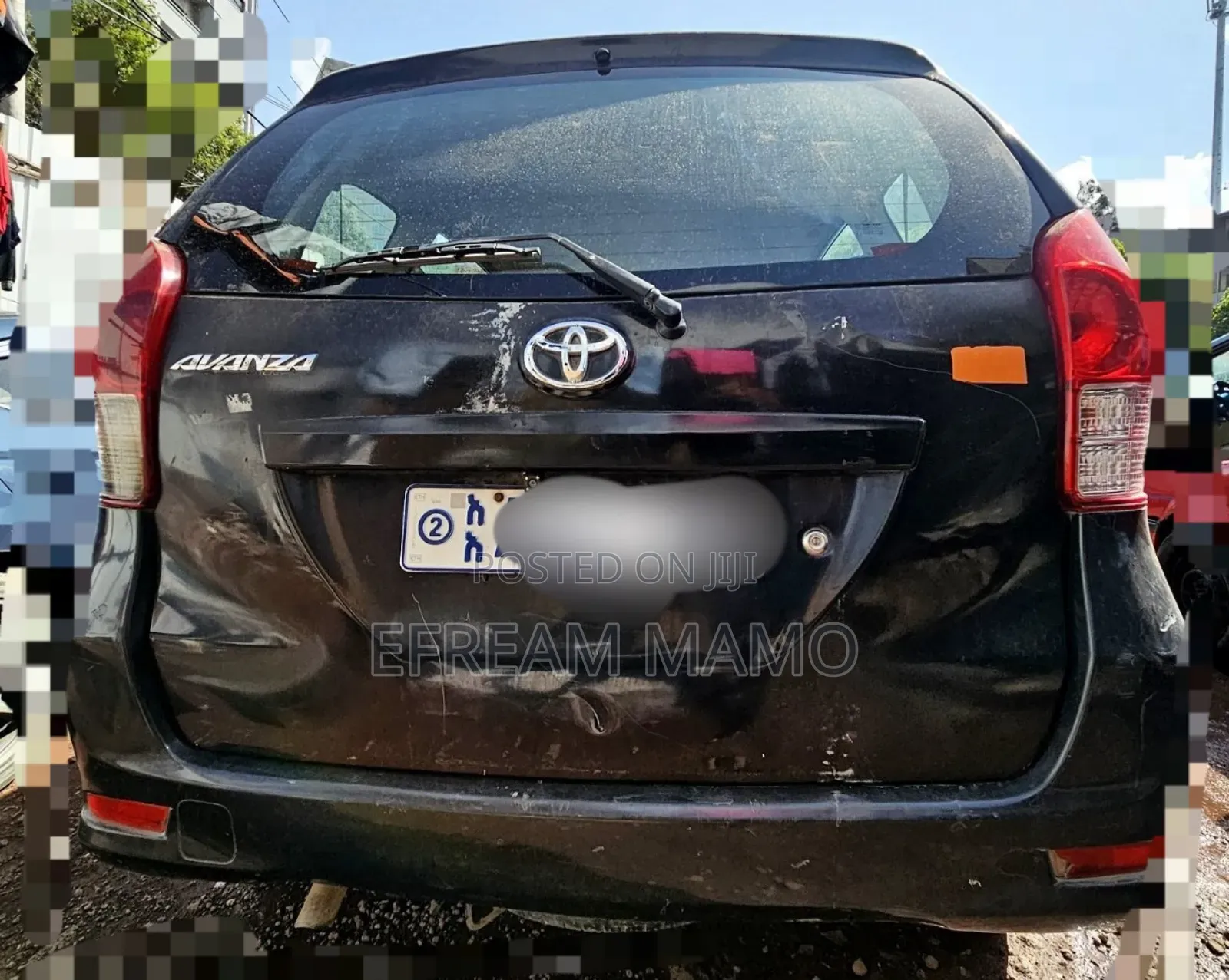 Toyota Avanza 2012 Black