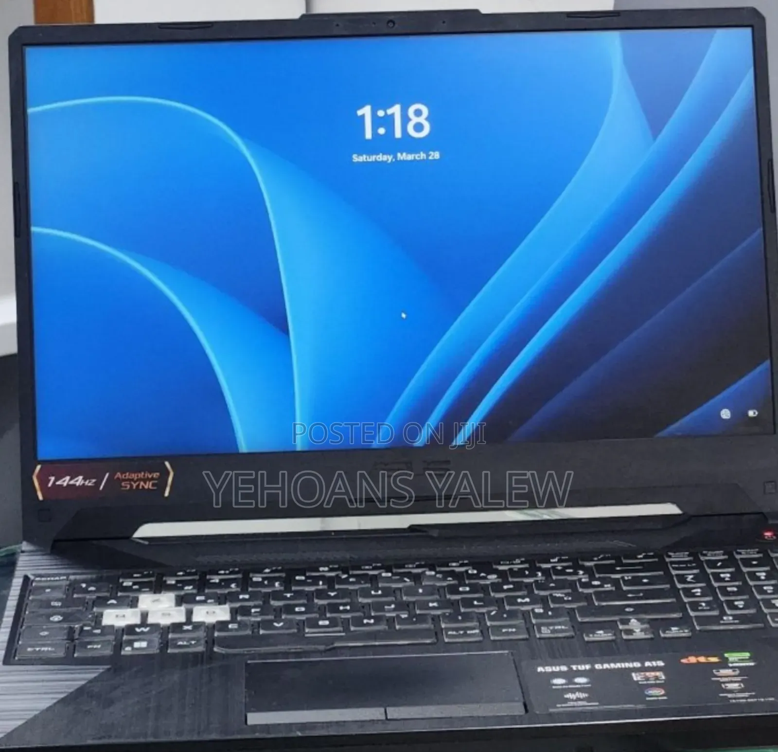 New Laptop Asus TUF Gaming A15 16GB AMD Ryzen 5 SSD 512GB