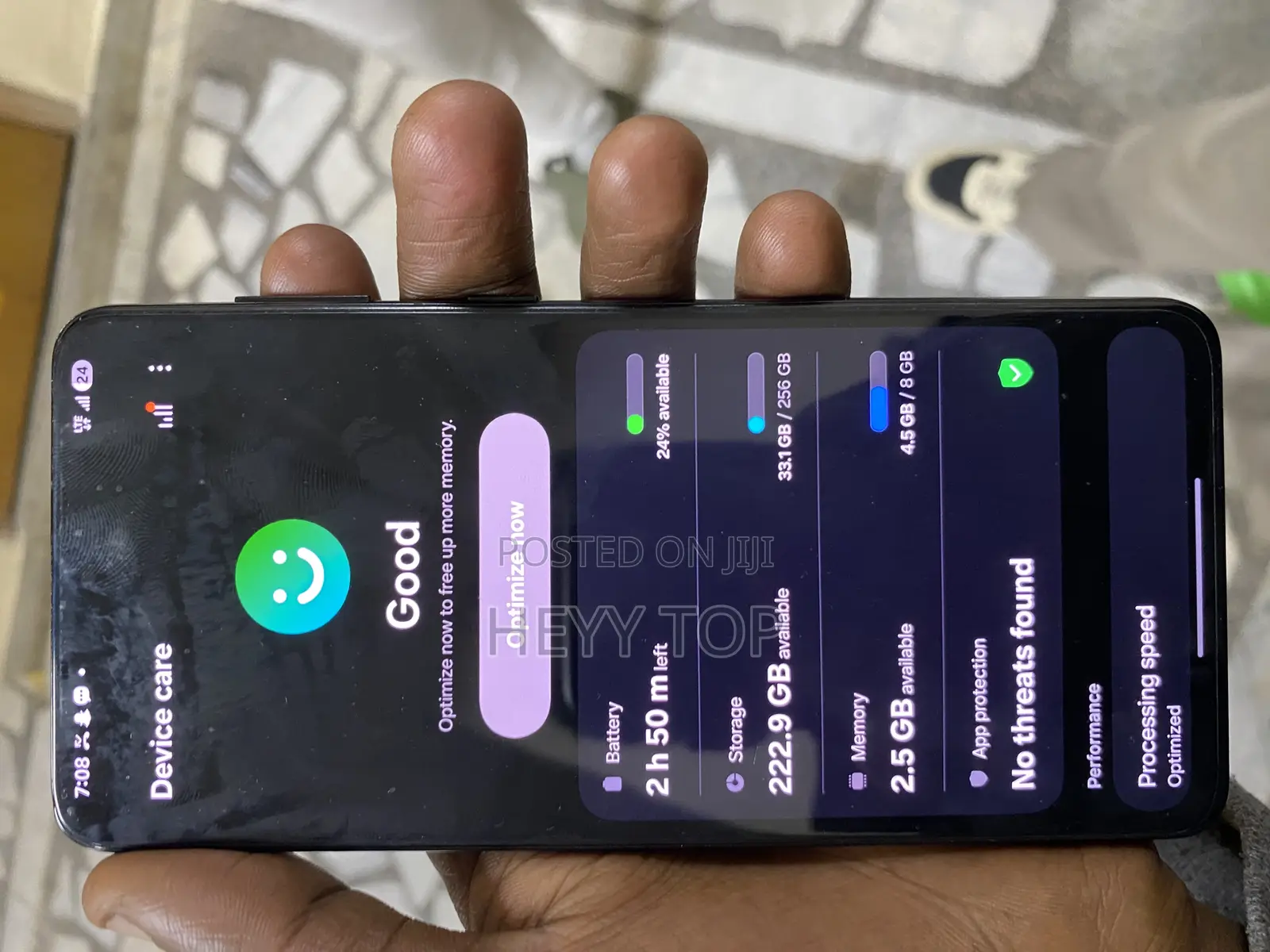 New Samsung Galaxy S21+ 5G 256 GB Black