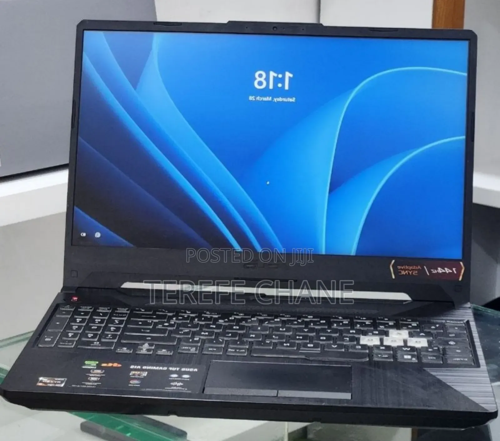 New Laptop Asus TUF Gaming A15 16GB AMD Ryzen 5 SSD 512GB