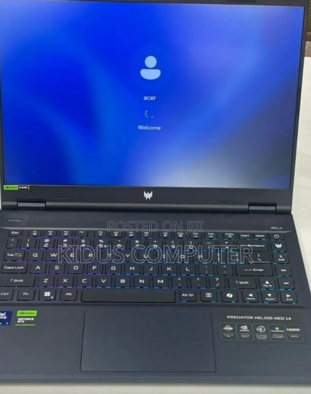 New Laptop Acer Predator Helios Neo 16 16GB Intel Core Ultra 7 SSD 1T