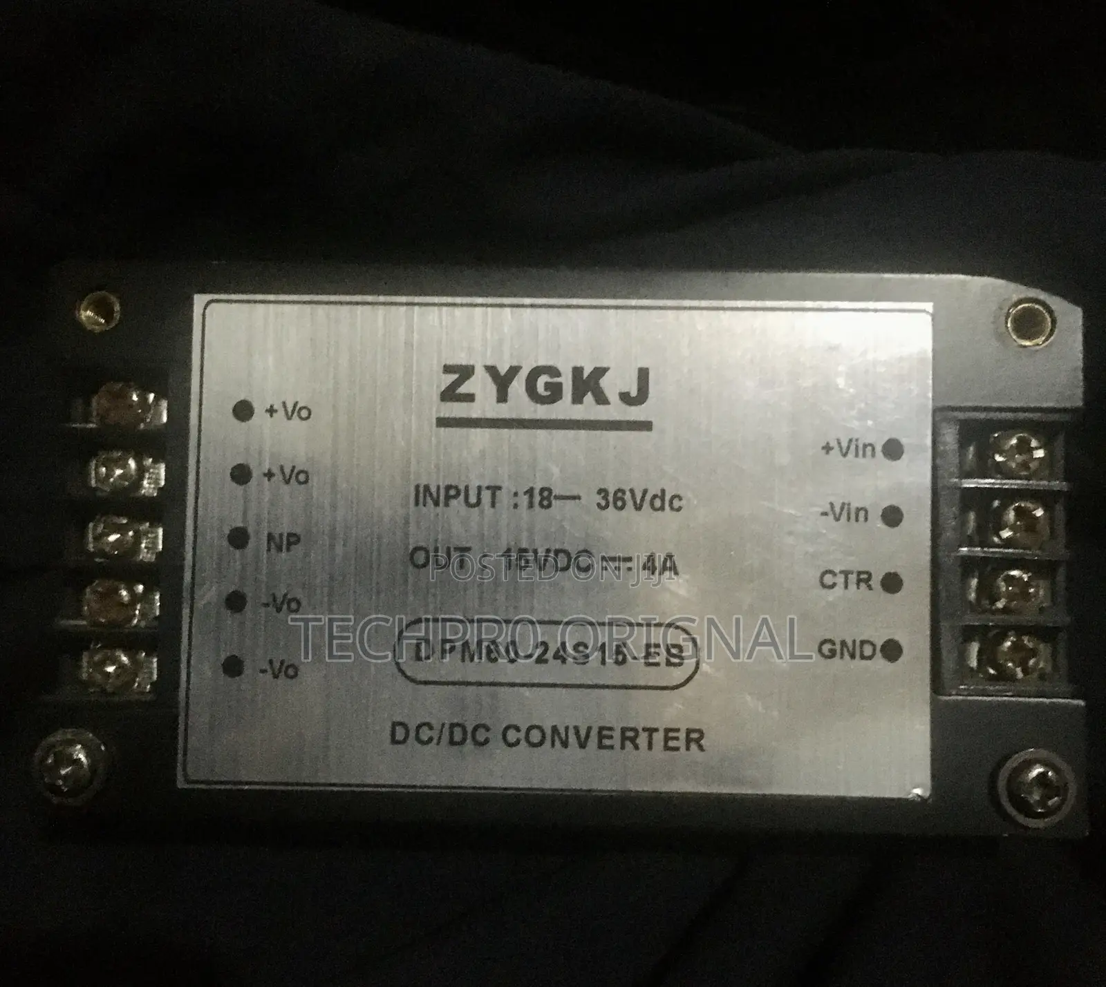 Dc / Dc Converter 15dc 4a Output