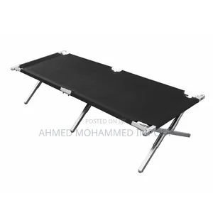 Lightweight Foldable Camping Bed".Field Bed