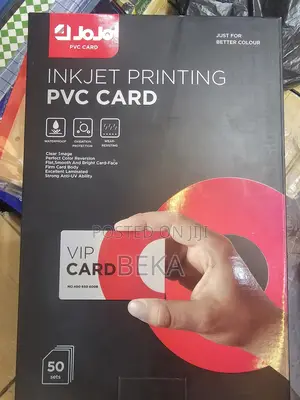 Jojo PVC Card A4 Size