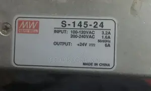 Mean Well S-145-24 S14524 Power Supply +24v 6a