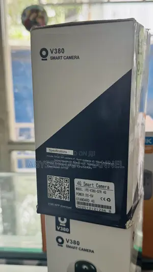V380 Smart Wifi or Sim Camera With Battery Sim Camera