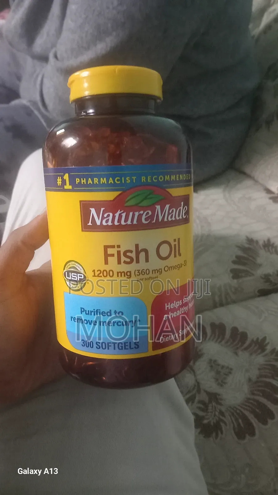 Fish Oil (Omega 3 Capsules) 300 Soft Gels