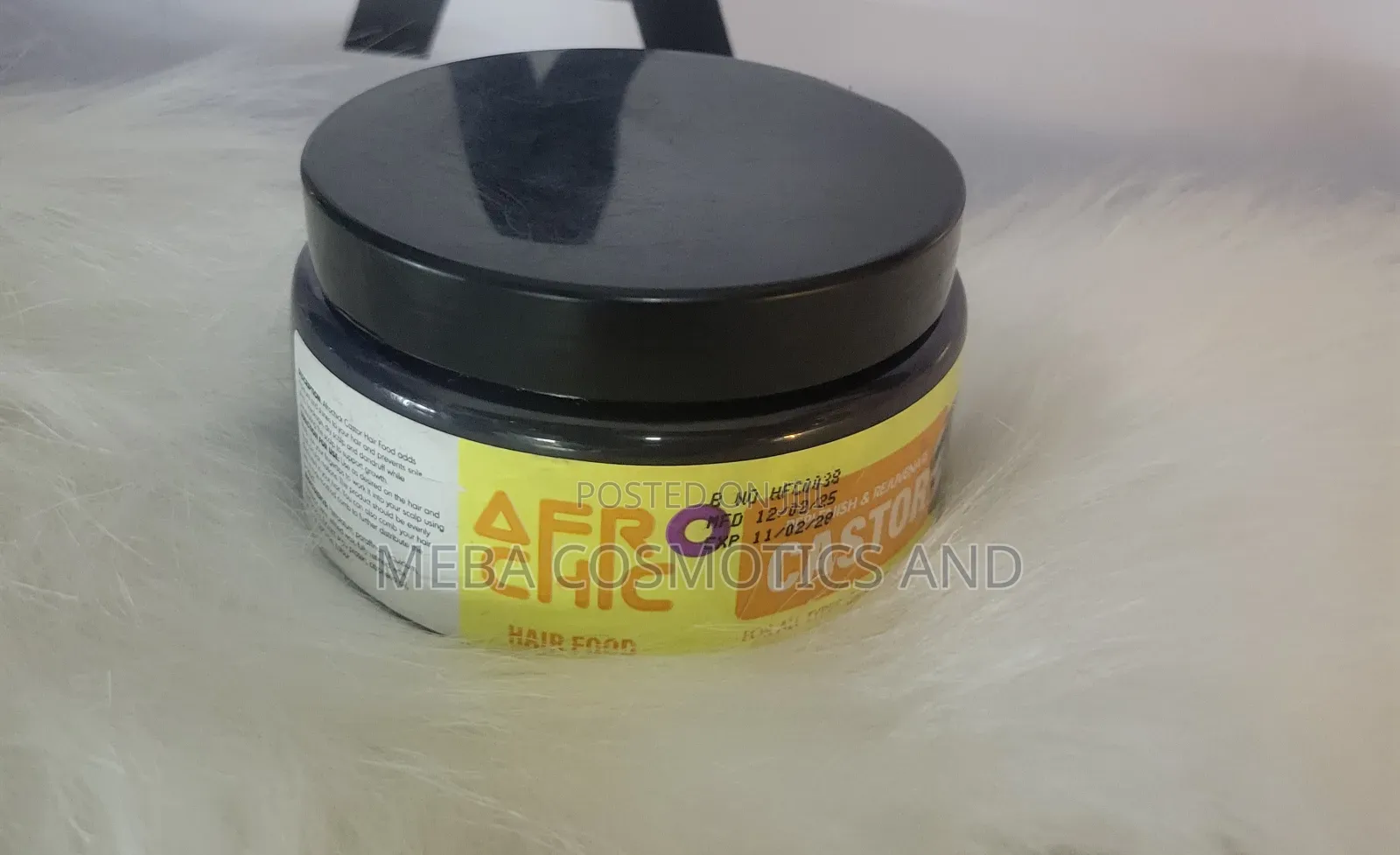 Afro Chic Castor Hair Oil
