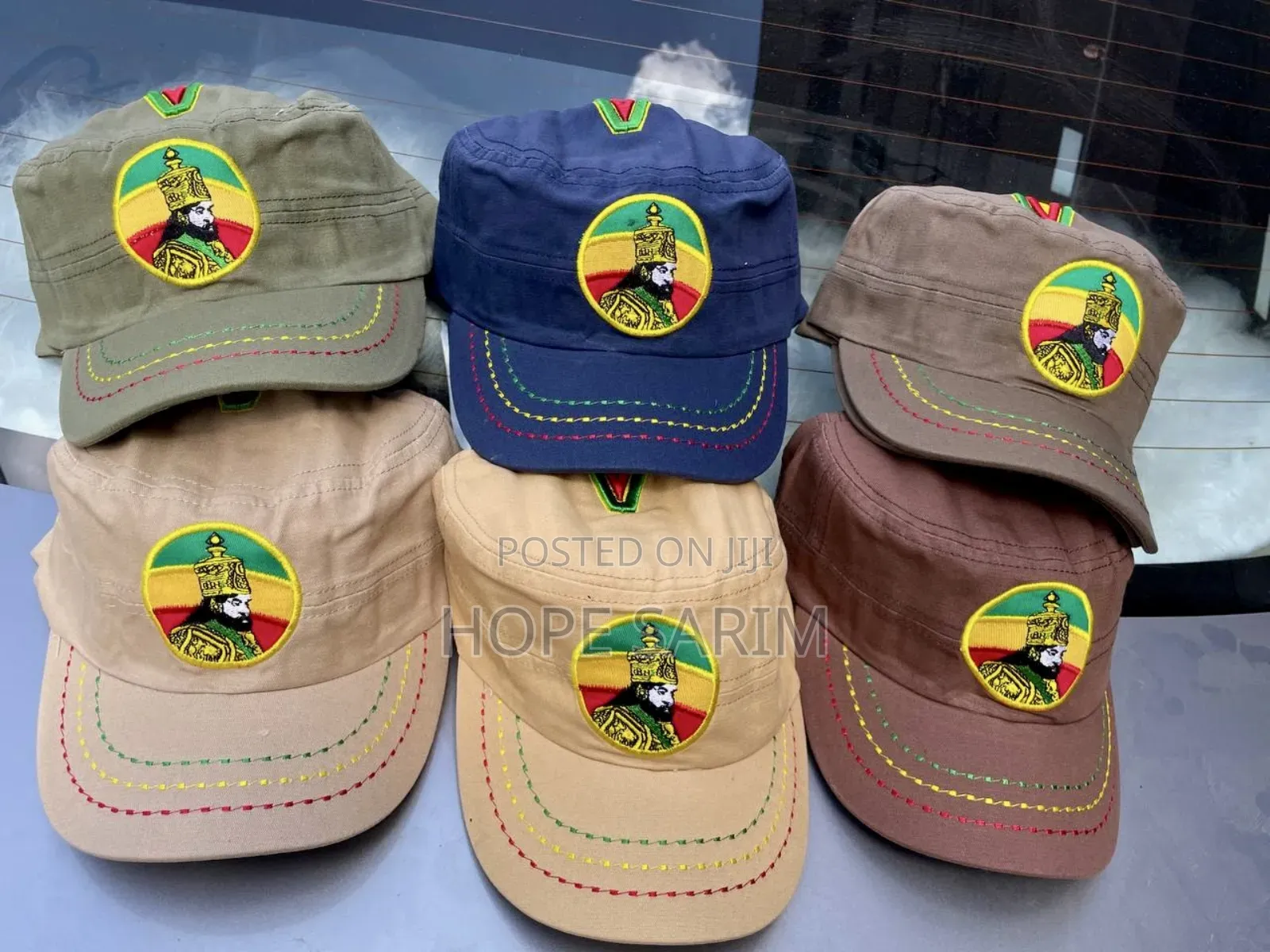 Rasta Lion of Military Cap