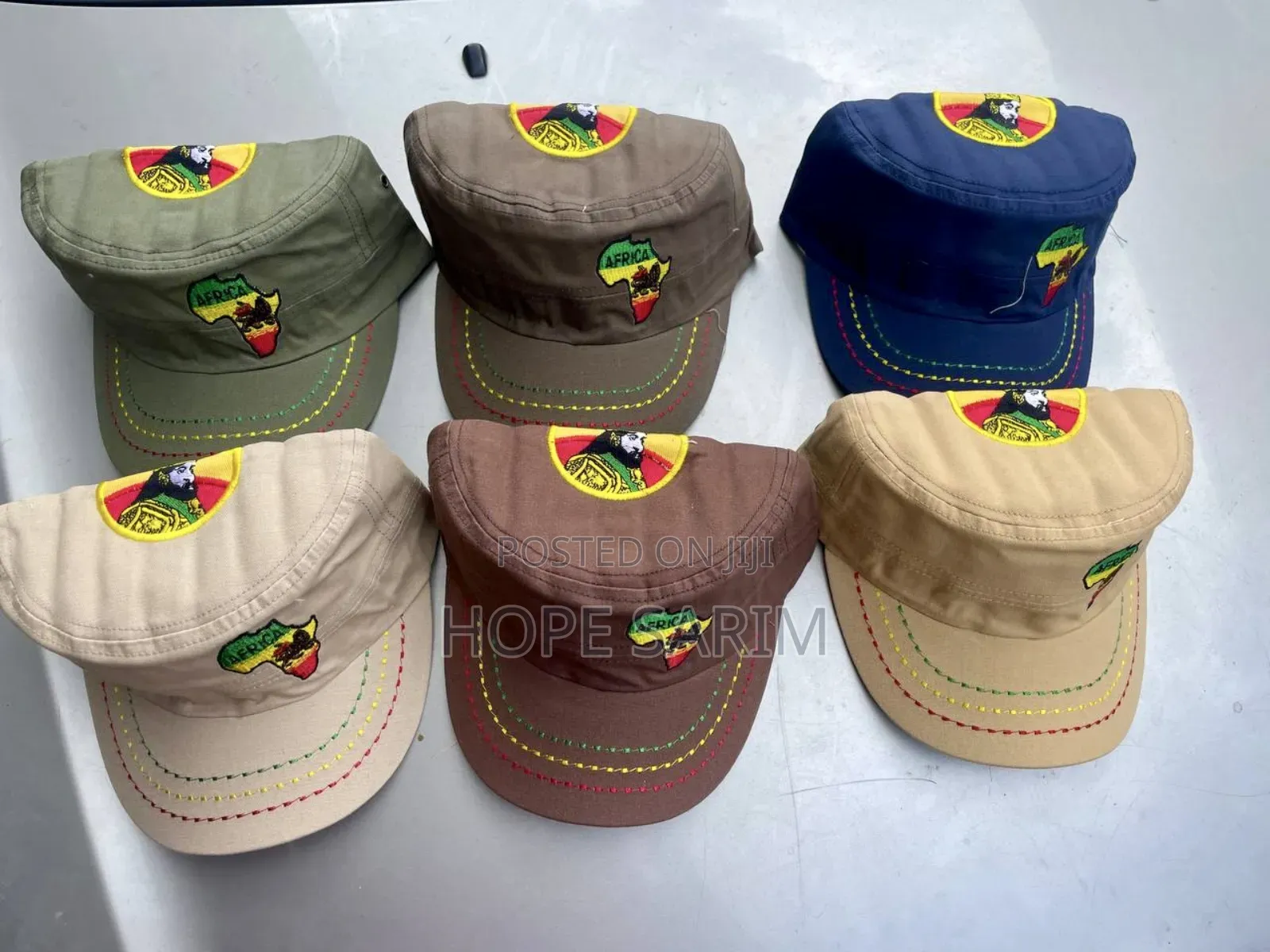 Rasta Lion of Military Cap