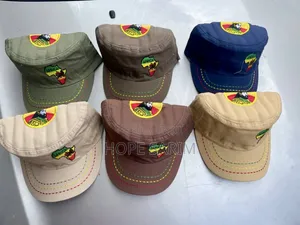 Rasta Lion of Military Cap