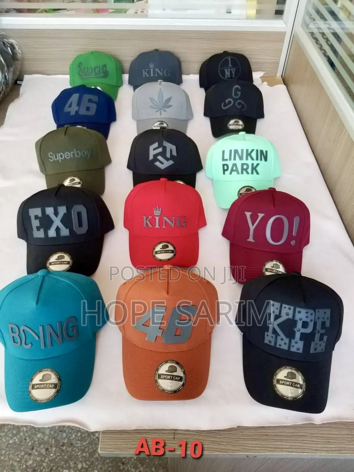 Stylish Multi-Color Sport Caps - Various Designs