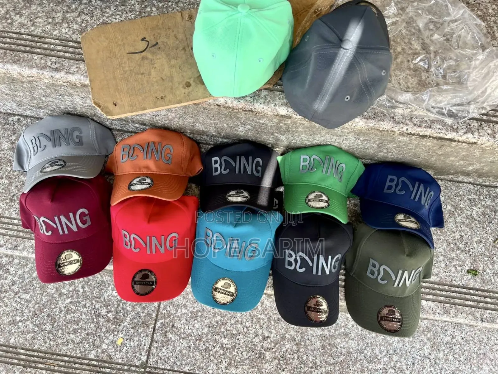 Stylish Multi-Color Sport Caps - Various Designs