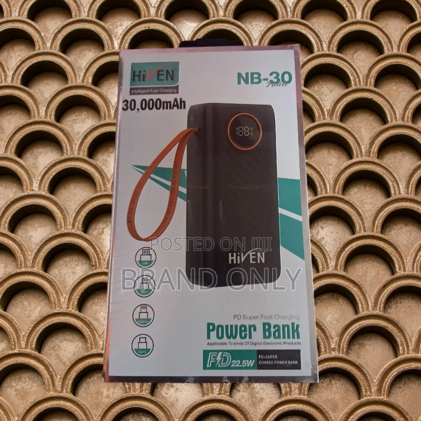 22.5w Pd Super Charge Hiven 30,000mah Power Bank