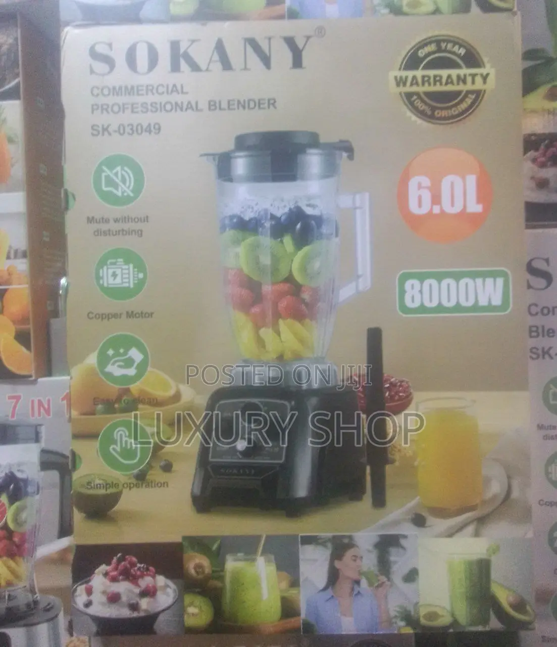 Sokany Commercial Juice Blender