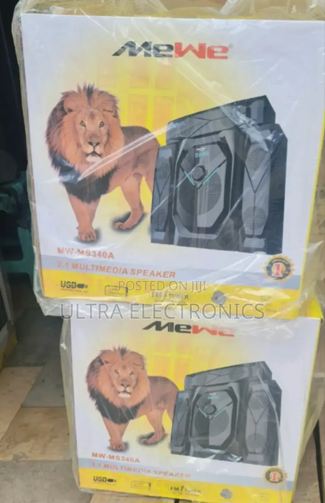 Speaker Mewe Mw-Ms340a 3.1 Multimedia System.