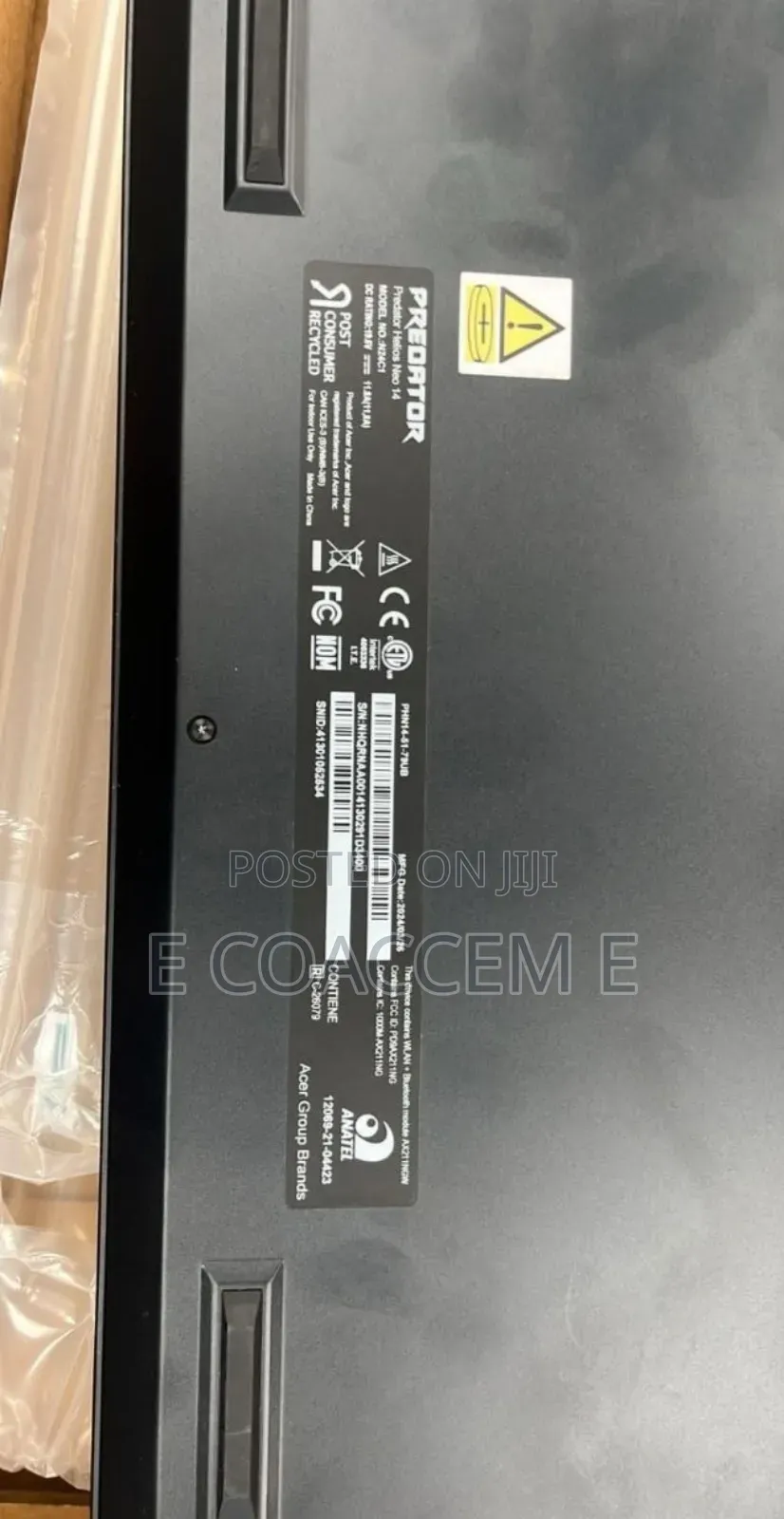 New Laptop Acer 16GB Intel Core Ultra 7 SSD 1T