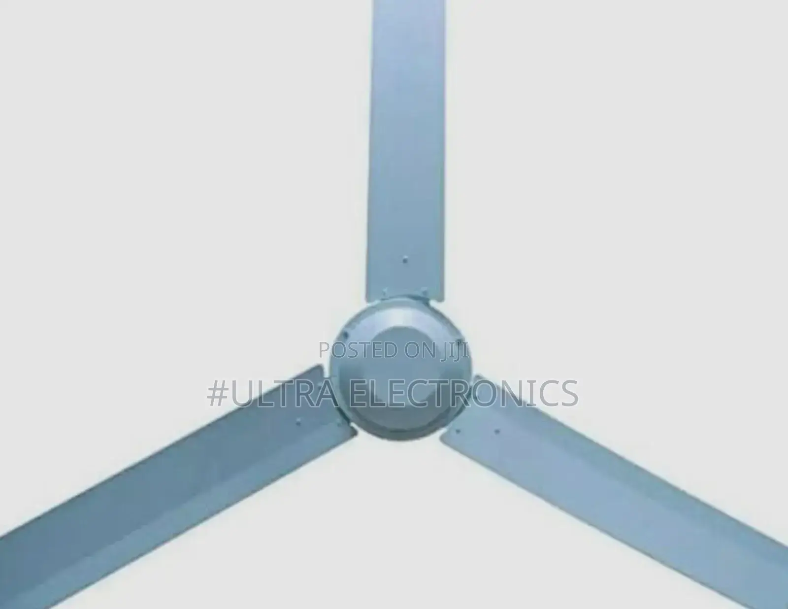 Ceiling Fan Is a Maxel F-500, Featuring a 56-Inch Blade Span in White
