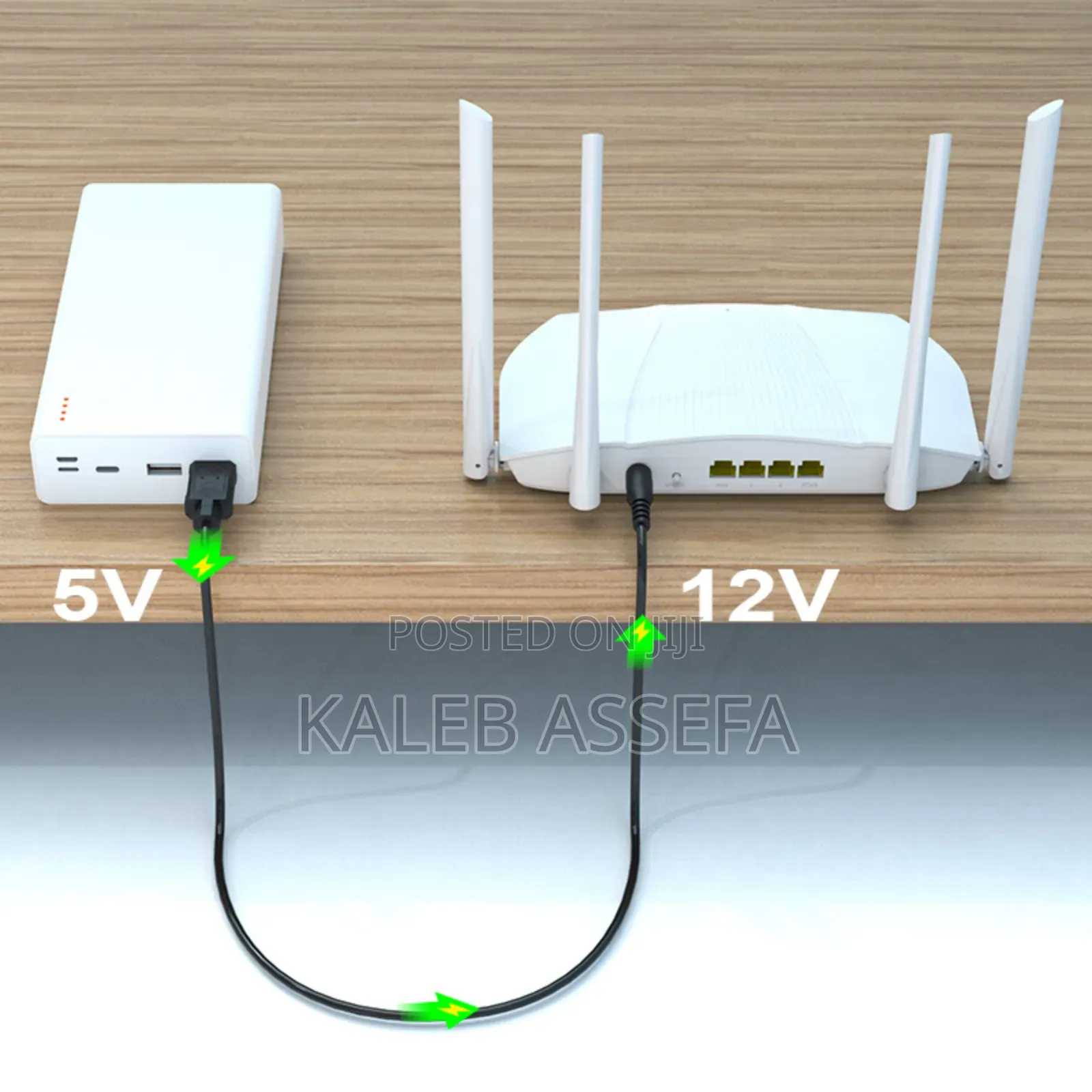 መብራት ቢጠፋም Wifi አይጠፋም ይሄ ኬብል ካለ