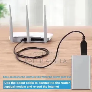 መብራት ቢጠፋም Wifi አይጠፋም ይሄ ኬብል ካለ