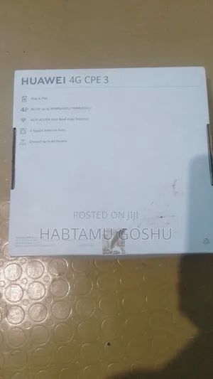 Huawei 4g Cpe 3 Wireless Router 64 በላይ Device ማስጠቀም የሚችል