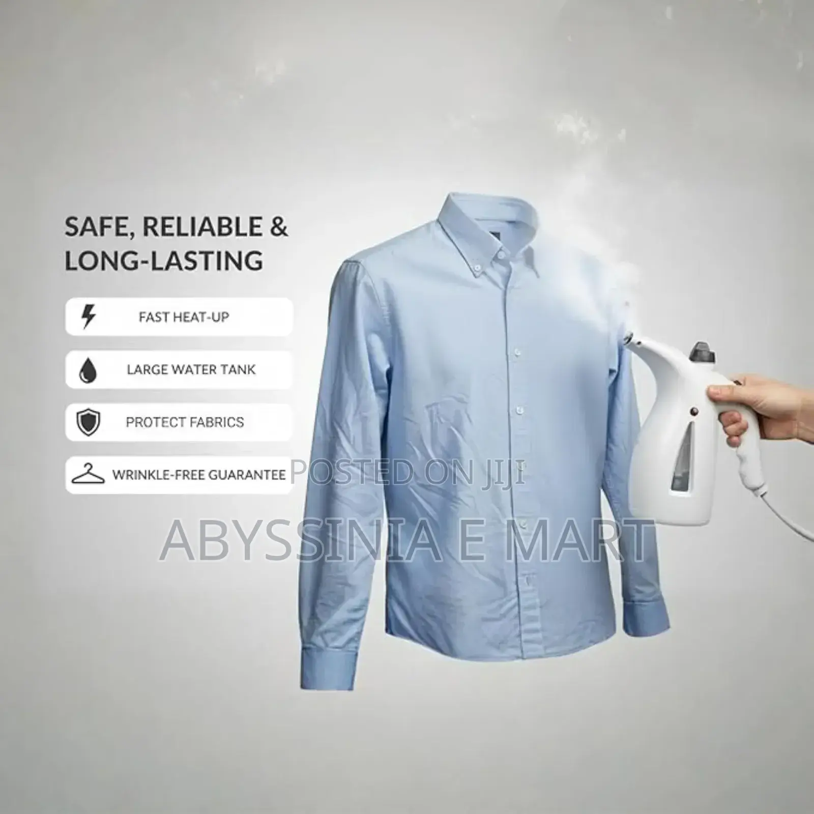 2in1 Facial Steamer Garment Steamer