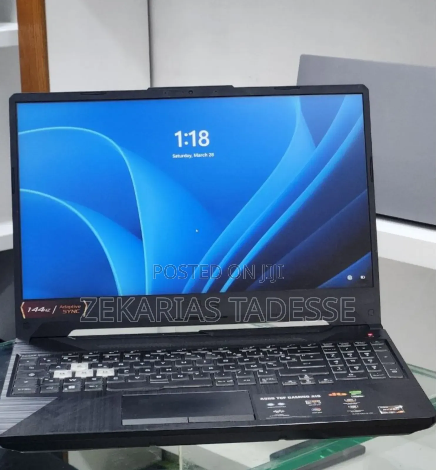 New Laptop Asus TUF Gaming A15 16GB AMD Ryzen 5 SSD 512GB