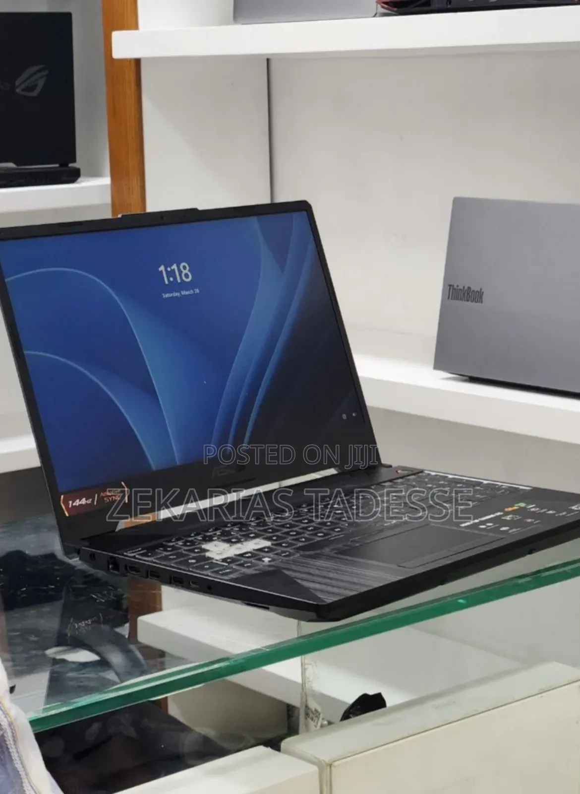 New Laptop Asus TUF Gaming A15 16GB AMD Ryzen 5 SSD 512GB