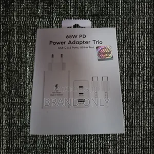 Premium 3-Port Power Adapter Trio (65w Max)