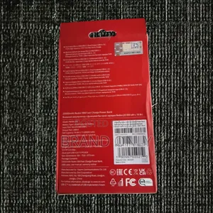 Long-Lasting 20,000mah Redmi Fast Charge Bank