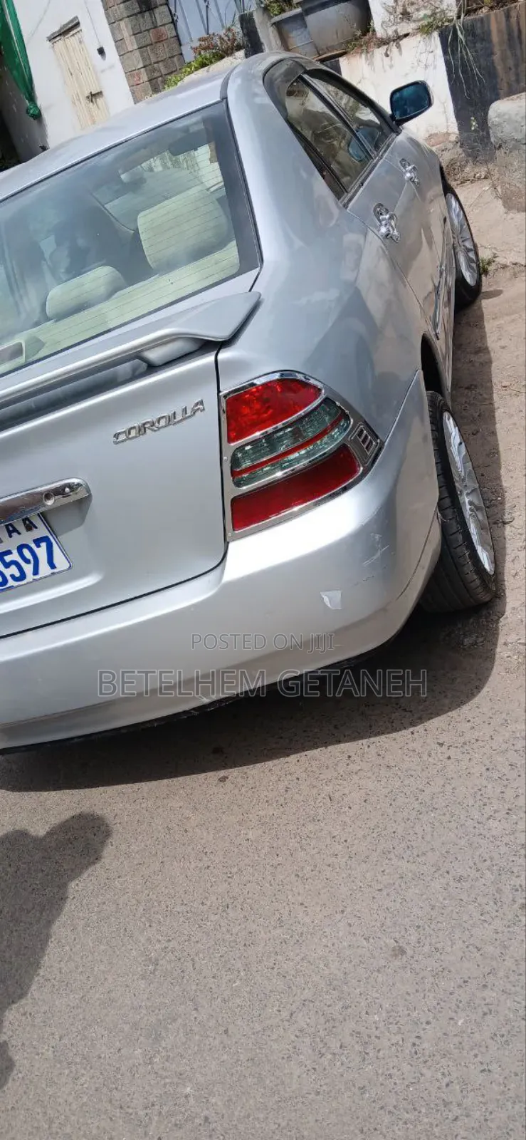 Toyota Corolla Sedan 2003 Silver