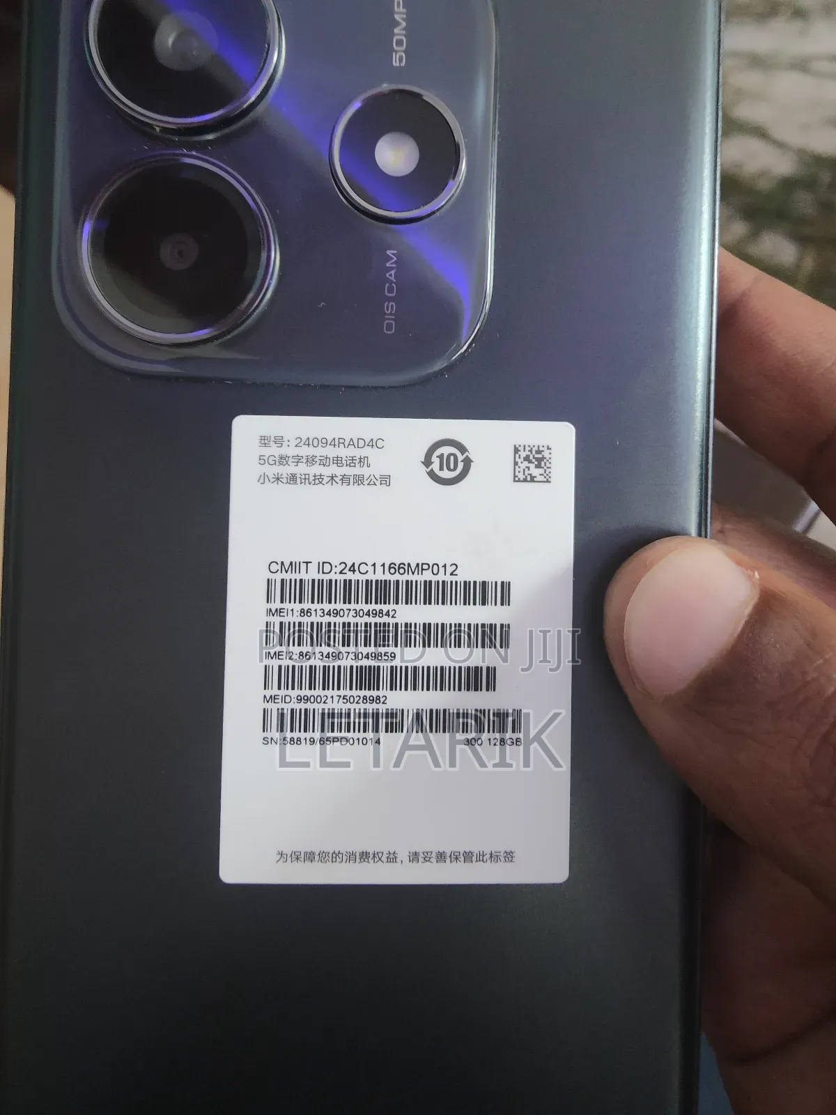 New Xiaomi Redmi Note 14 5G 256 GB Black
