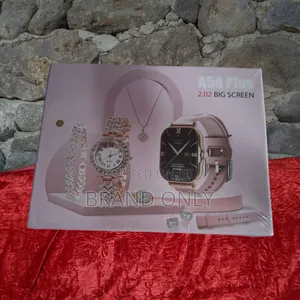 A58 Plus 2.02 Inch Display Smart Watch (Pink)