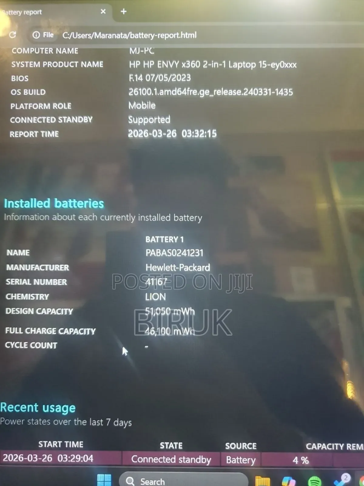 Laptop HP Envy x360 8GB AMD Ryzen 5 SSD 256GB