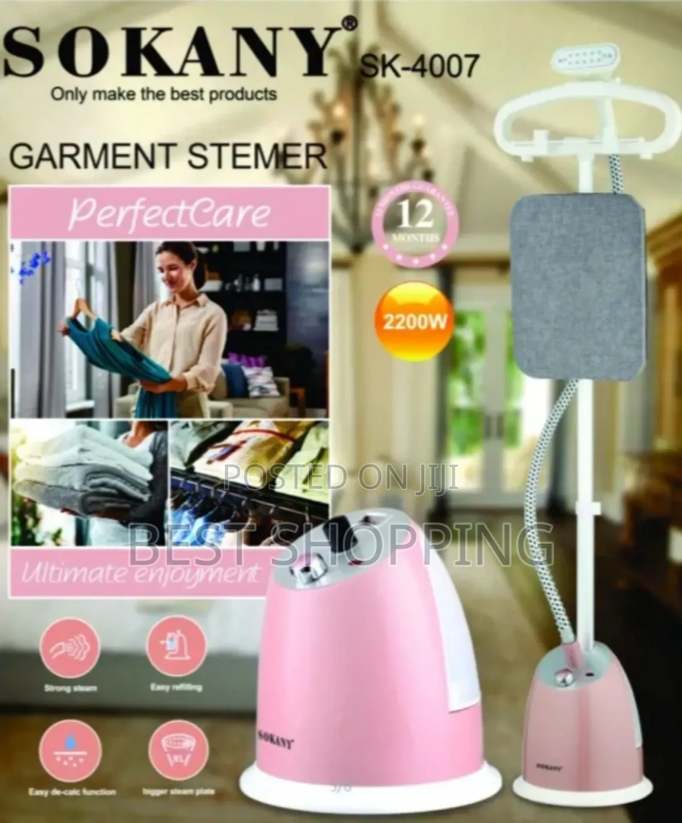 Sokany Garment Steamer With Table