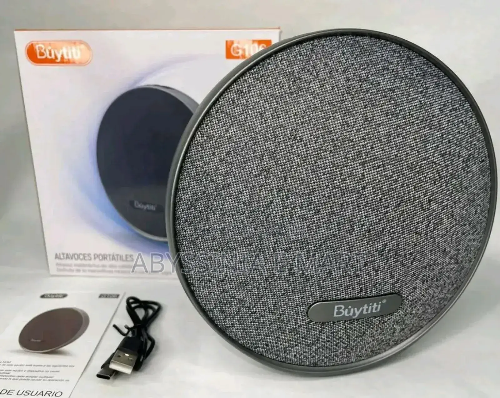 Portable Speaker With Clear Stereo Sound