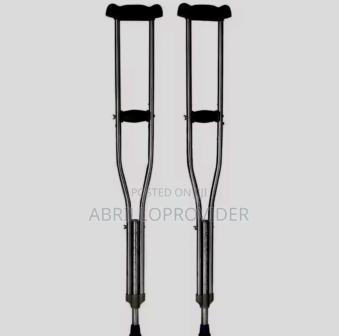 Medical Orthopedic Axillary Walking Crutch Adjustable Aluminum Alloy
