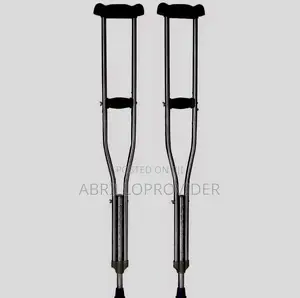 Medical Orthopedic Axillary Walking Crutch Adjustable Aluminum Alloy