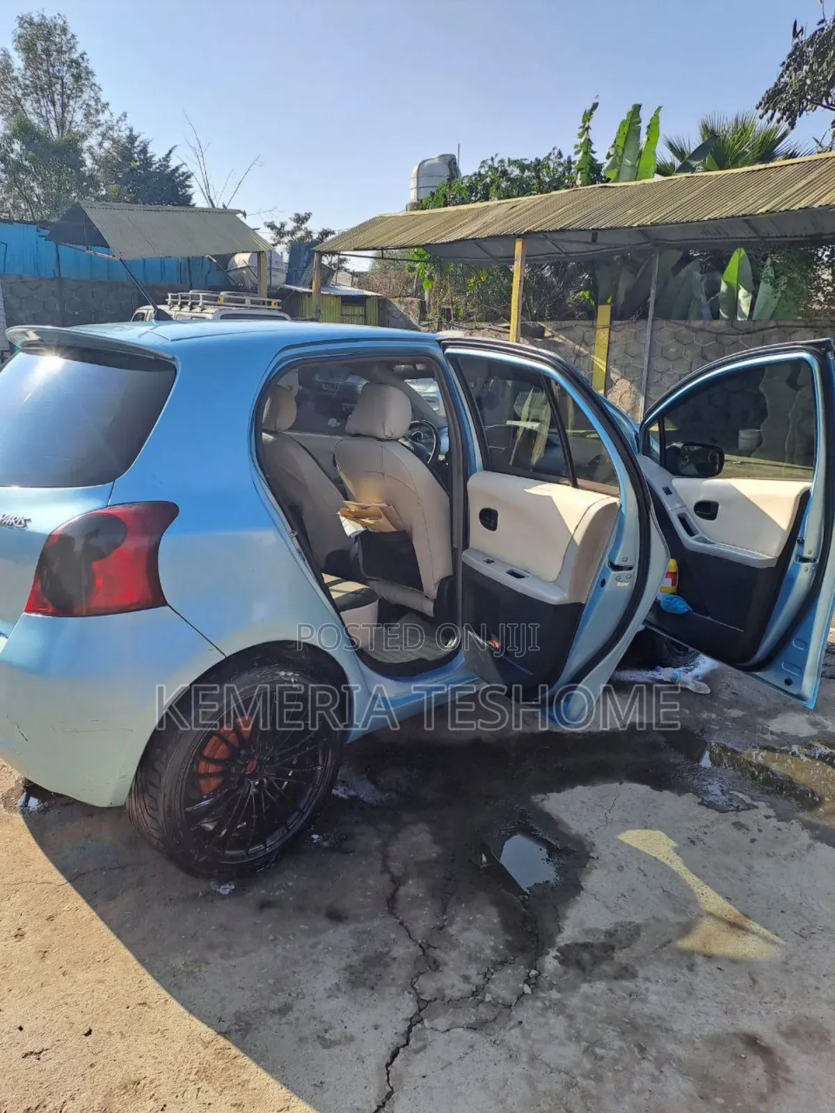 Toyota Yaris 2005 Blue