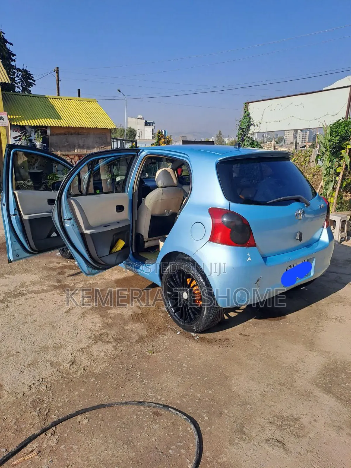 Toyota Yaris 2005 Blue