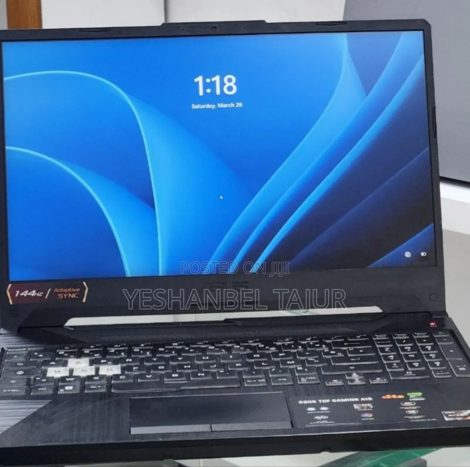 New Laptop Asus TUF Gaming A15 16GB AMD Ryzen 5 SSD 512GB