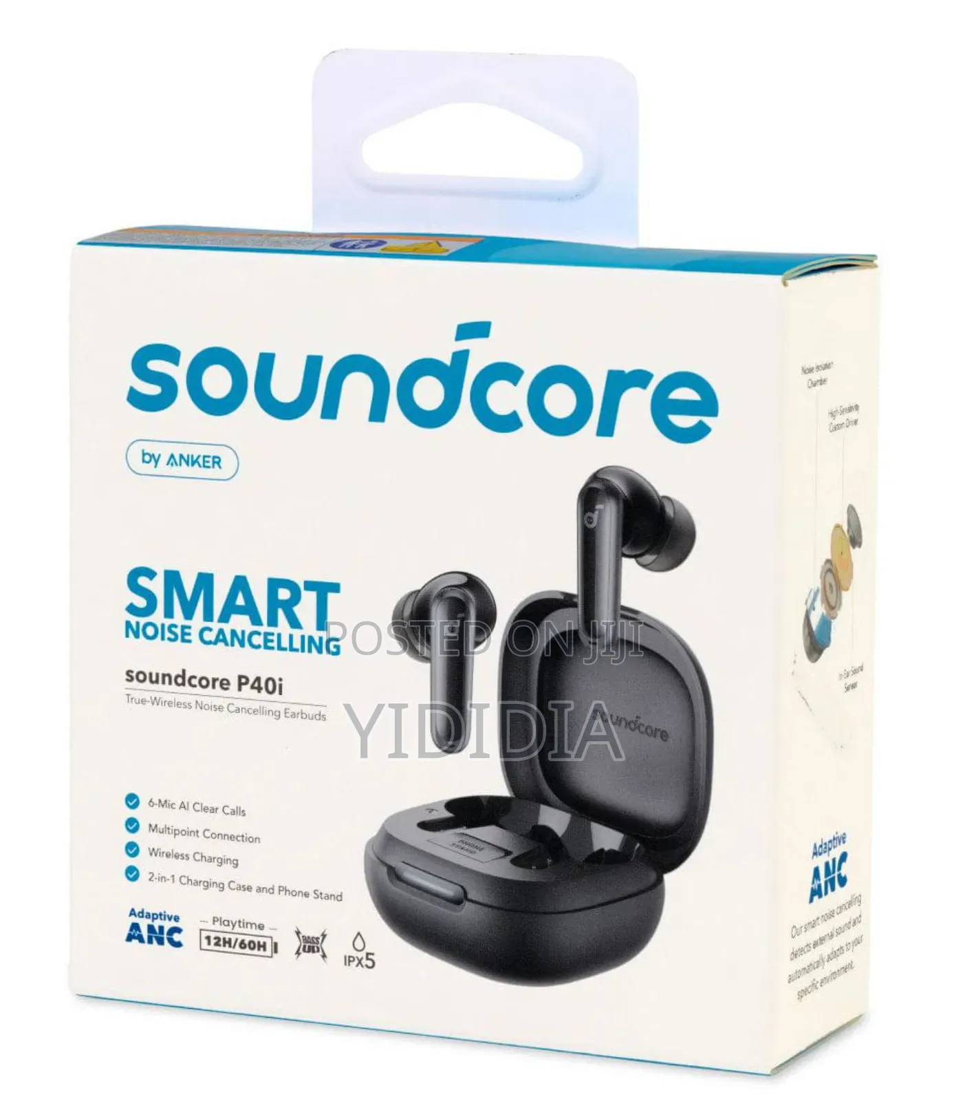 Soundcore P40i by Anker – Smart Noise Cancelling Earbuds ‎