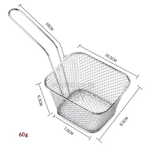 French Fries Stainless Steel Mini Basket