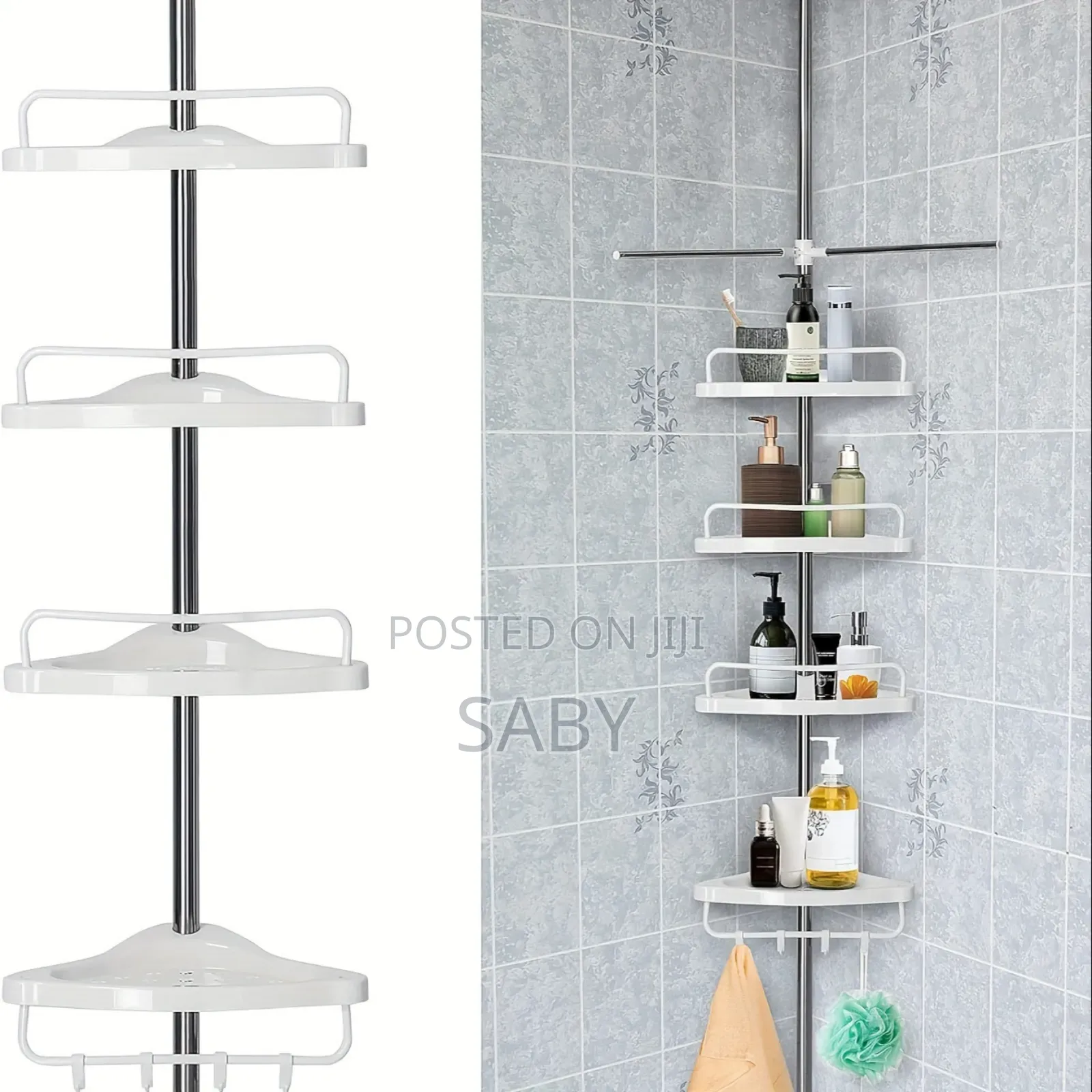 Corner Bathroom Shelf