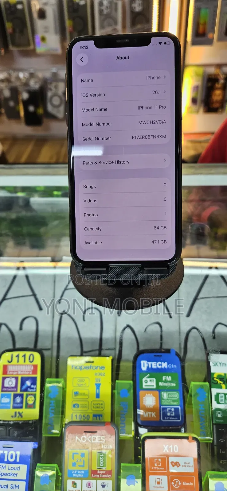 Apple iPhone 11 Pro 64 GB Black